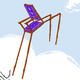 An empty chair—like the one that represented Liu Xiaobo at the Nobel Peace Prize ceremony—makes its escape.